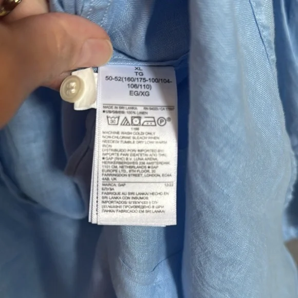 GAP Weekend Tunic in Linen - Picture 5 of 7